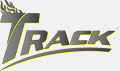 Track bowling logo